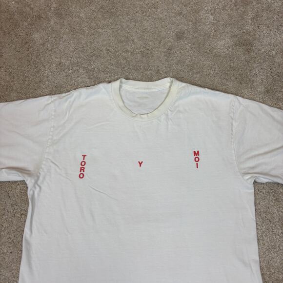 Rare Toro Y Moi Mahal Pedal Short Sleeve Album T Shirt Men's Large - Picture 4 of 11